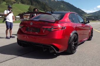 Így szól az Alfa Giulia, amit aligha látunk majd utcán