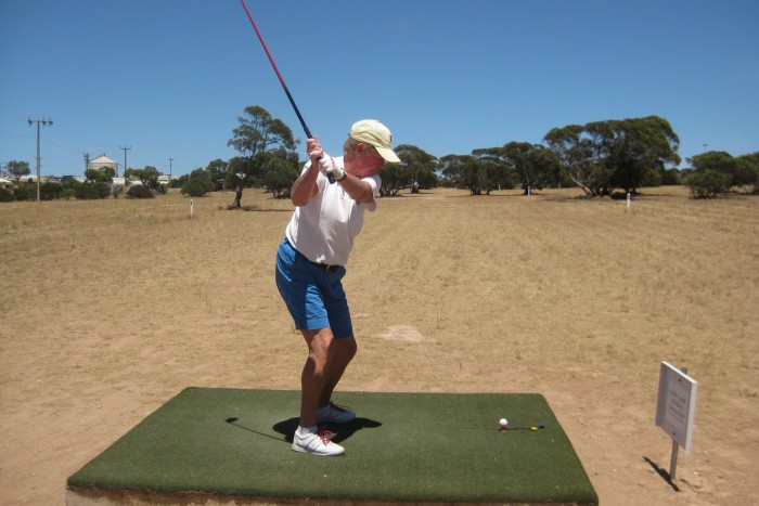 Öt napig tart egy játék ezen a golfpályán