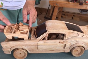 Ez a fából faragott Eleanor a kézművesség csúcsa