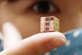 Zsebpiszokméretű a világ legkisebb Rubik-kockája