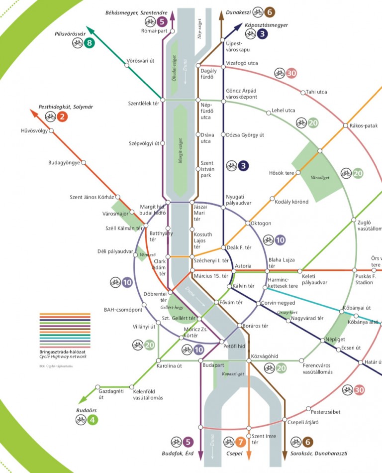 Bringasztrádákat terveznek Budapestre 1