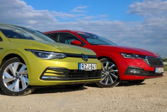 Jobb még a VW Golf, mint a Škoda Octavia?