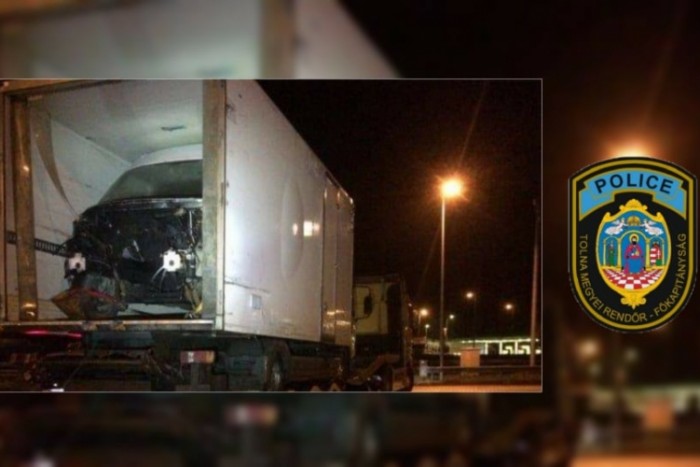 Elképesztő horrorszerelvényt fogtak az M6-oson