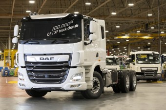 Kenguruk földjére kerül a jubileumi DAF CF