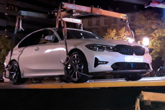 A német rendőrök nem vicceltek: a jogosítványt bevonták, az autókat lefoglalták a versenyzőktől