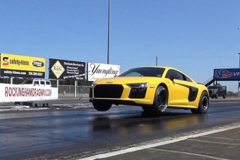 Pusztítóan gyors a 2000 lóerős Audi R8-as