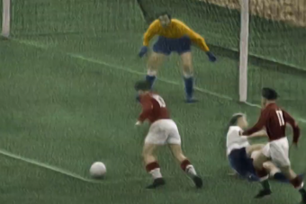 Digitális mágiával felújítva láthatjuk újra a legendás 6:3-as meccs góljait