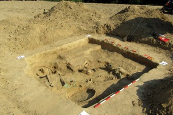 Római kori kocsisírra bukkantak Baranyában