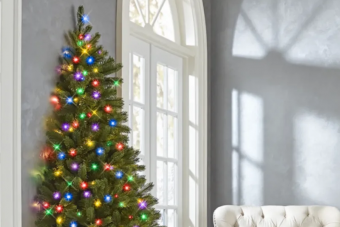 Fél karácsonyfával is lehet teljes az ünnep