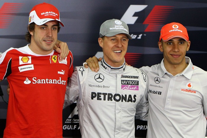 Alonso: Hamilton Schumacher szintje alatt