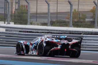 Rejtélyes, de annál izgalmasabb Bugattit „buktattak le” a Paul Ricard-on