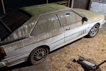 A német autógyártás dicsérete ez 20 év állás után feltámasztott Audi Quattro