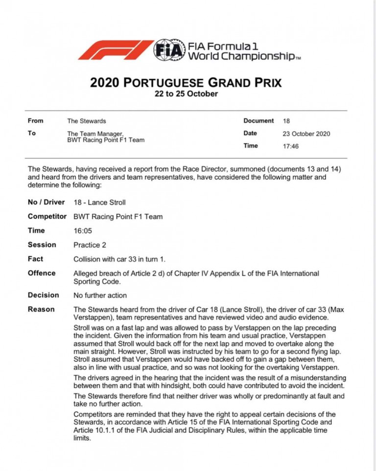 F1: Verstappenék megúszták a büntetést 1