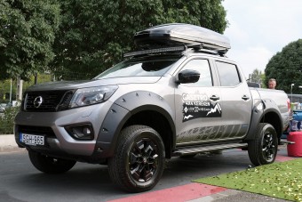 Mobilkonyha Nissan pickupból