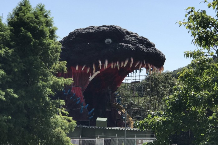 55 méter hosszú Godzillát építettek Japánban