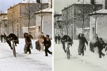 Így néz ki egy 1896-os film a mai technikával
