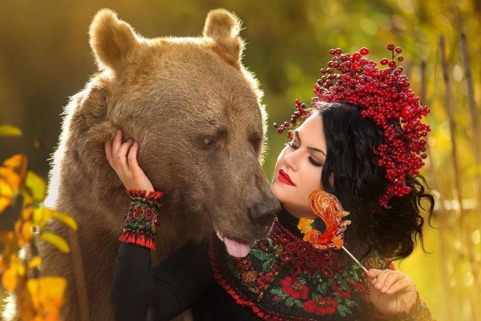 Oroszországban egy medve is lehet Insta-celeb