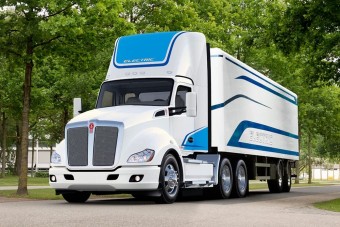 Sorozatgyártásban fog készülni a Kenworth elektromos csőrőse