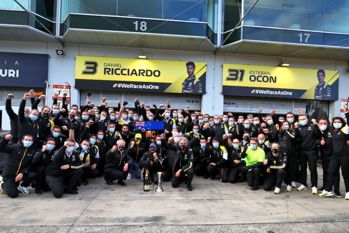 F1: A Renault-nál is megjelent a koronavírus