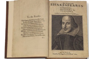 Milliárdokat fizettek egy ritka Shakespeare-kötetért