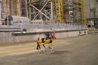 Csernobilba küldték dolgozni a robotkutyát