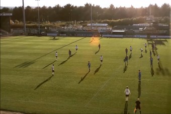 Tönkretette a focimeccset az automata kamera