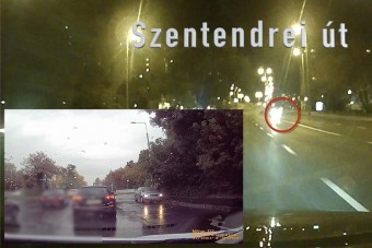 „Eltévedt” autósok játszanak az életükkel a Szentendrei úton
