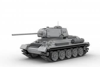 Lőni is tud a legóból összerakott T-34-es