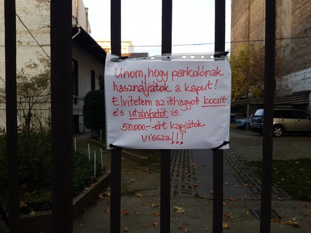 Túszt ejtettek a budapesti parkolóháborúban 1