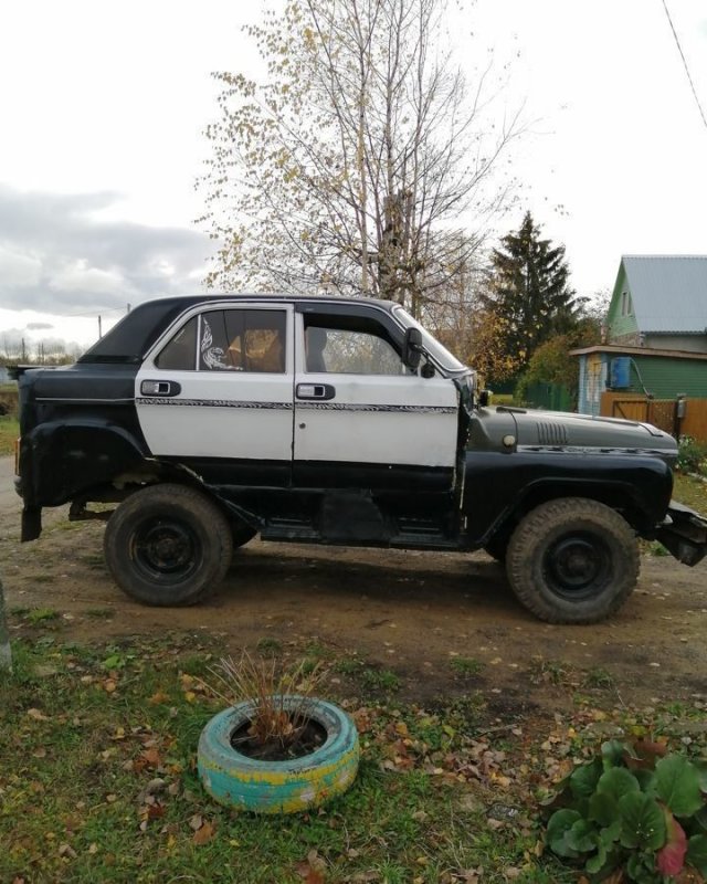 Ez történik, amikor egy UAZ és egy Volga összegyűri a lepedőt 8
