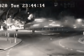 Őrült repülést rögzített a kamera Afrikában