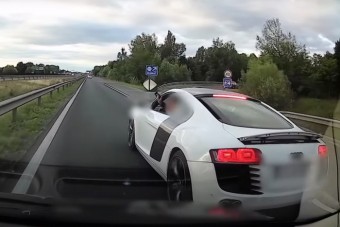 325 ezerre büntették az M0-son büntetőfékező audist