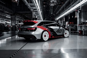 Legendás versenyautó nyomán készült az Audi RS 6 GTO