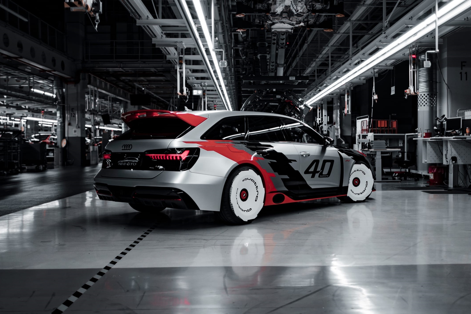 Legendás versenyautó nyomán készült az Audi RS 6 GTO 6