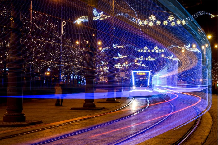 Itt vannak a szokásos képek a debreceni fényvillamosról, és szokásosan baromi jók 1