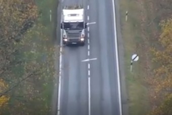 A levegőből bírságoltak a rendőrök Barcson