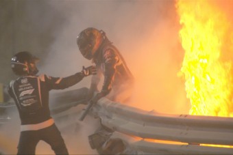 F1: Grosjeant kedden kiengedik a kórházból