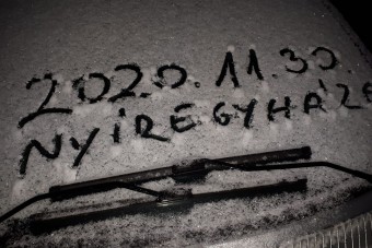 Így terítette be Magyarország keleti részét a hó hétfő reggel