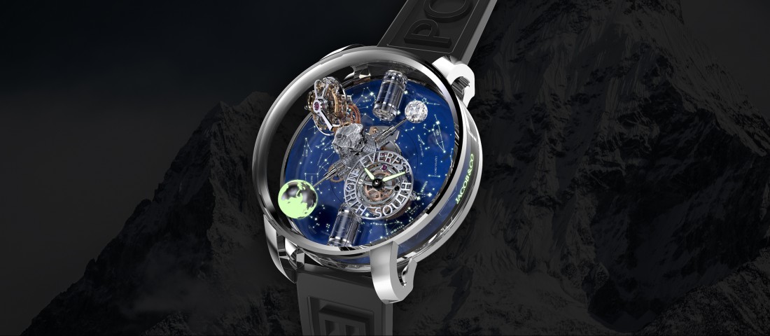 Egy darabka Mount Everest is van a luxusórában