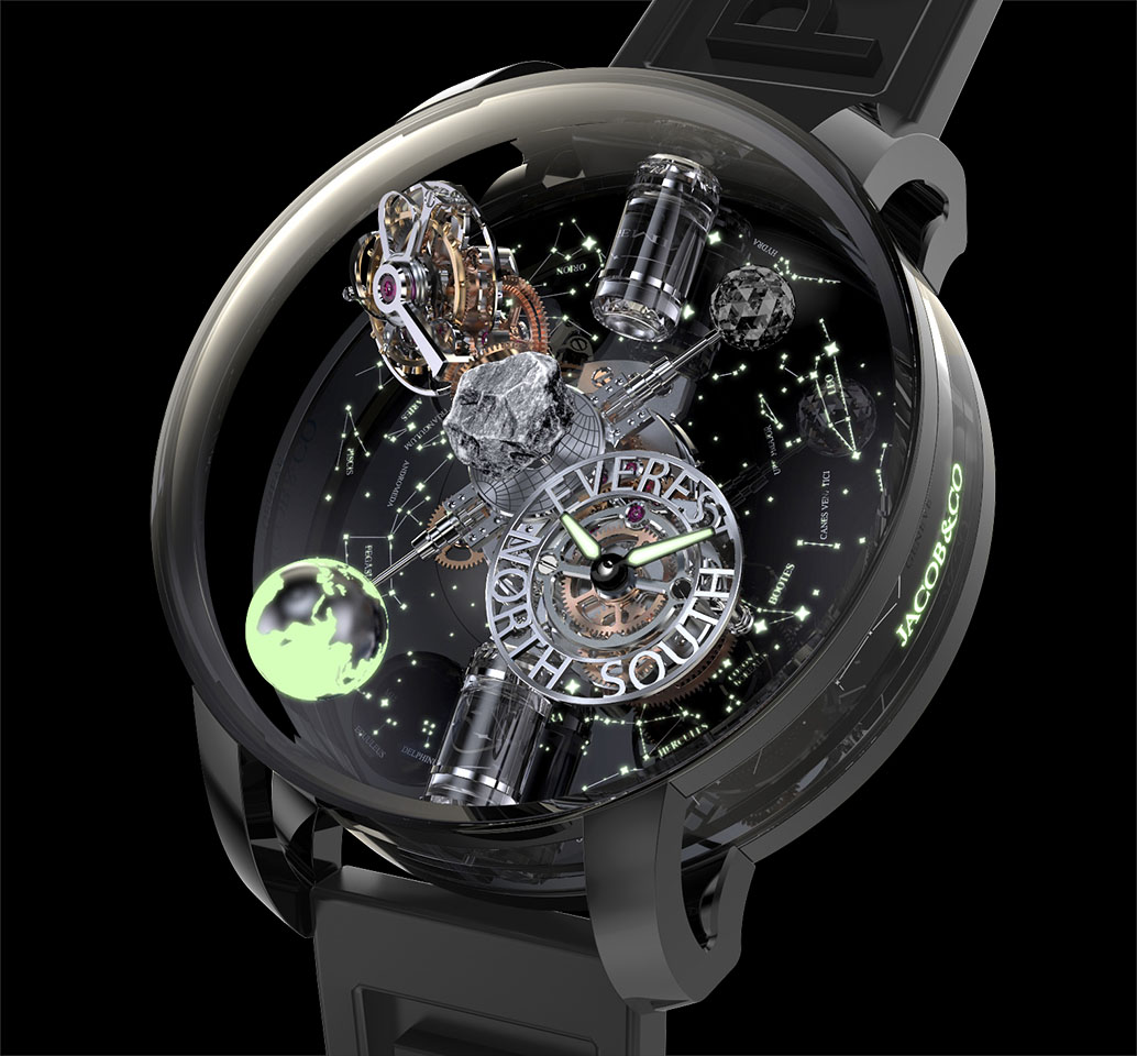 Egy darabka Mount Everest is van a luxusórában 2