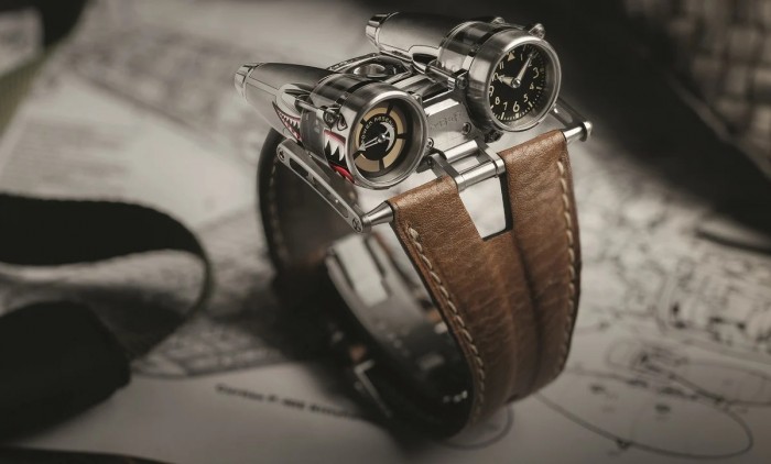 Vadászgép ihlette a formabontó luxusórát 5