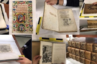 Egymilliárd forintot érő könyveket talált a rendőrség