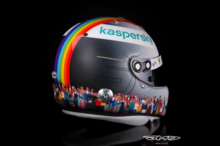 F1: Rekordáron kelt el Sebastian Vettel sisakja