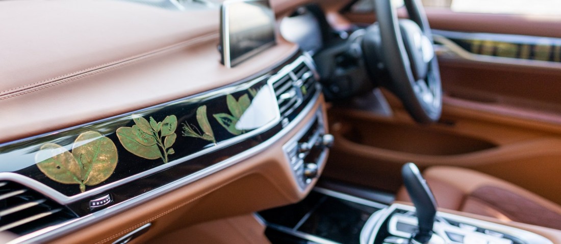 Aranyvirágok nőnek ebben az autóban