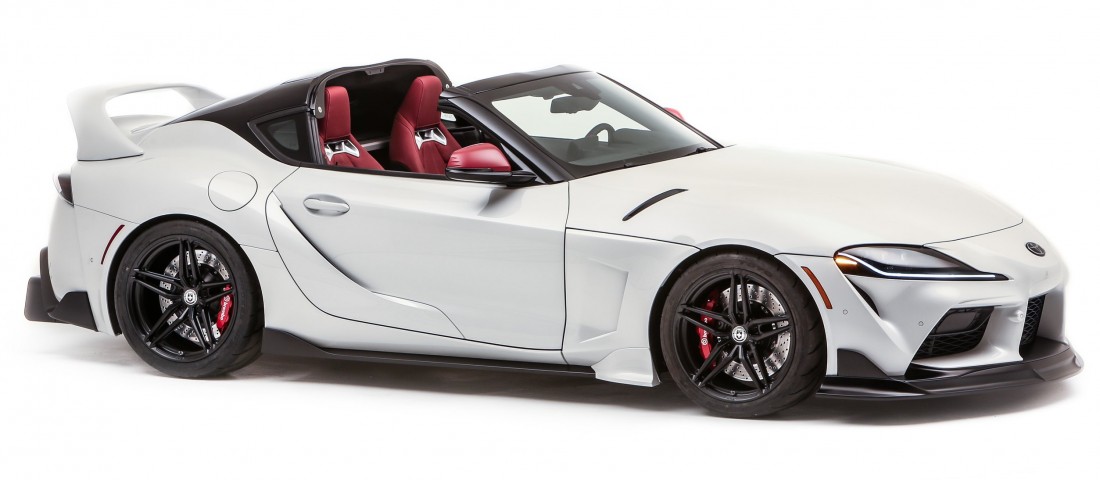 Végre levágták a Toyota Supra tetejét