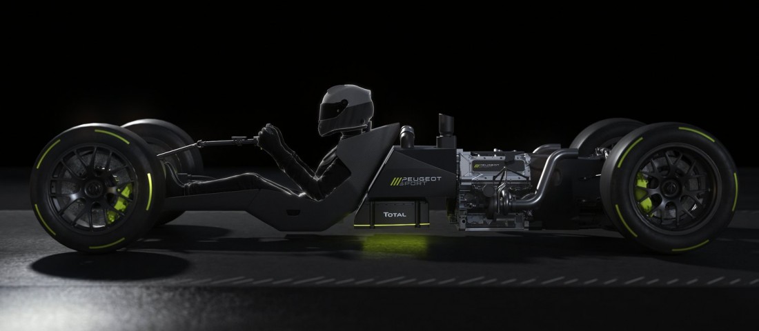 680 lóerős lesz a Peugeot hibrid versenyautója