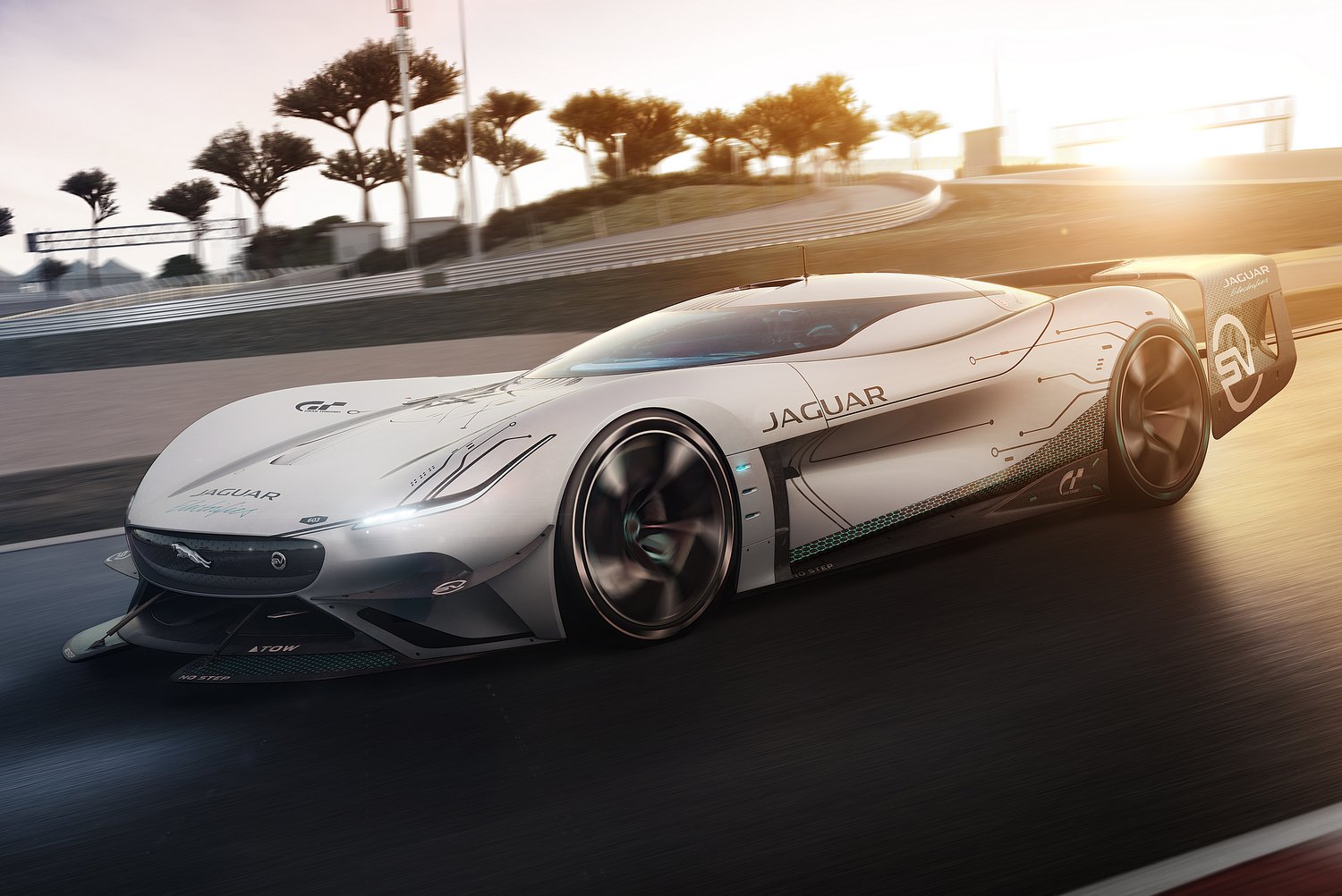 Elképesztő virtuális versenyautót épített a Jaguar 12