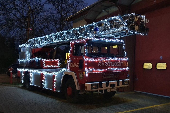 A pomázi fénytűzoltót láttad már?