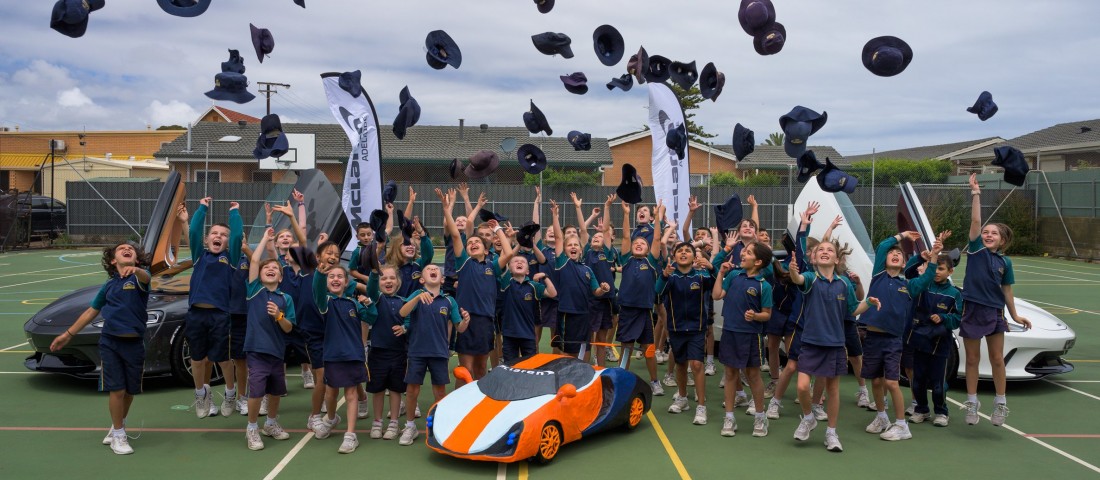 Hétévesek terveztek McLaren versenyautót