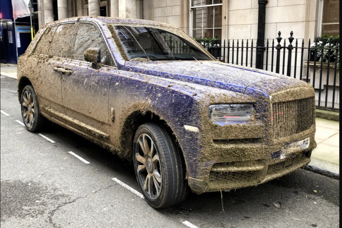 A nap képe – a legmocskosabb Rolls-Royce Londonban 2